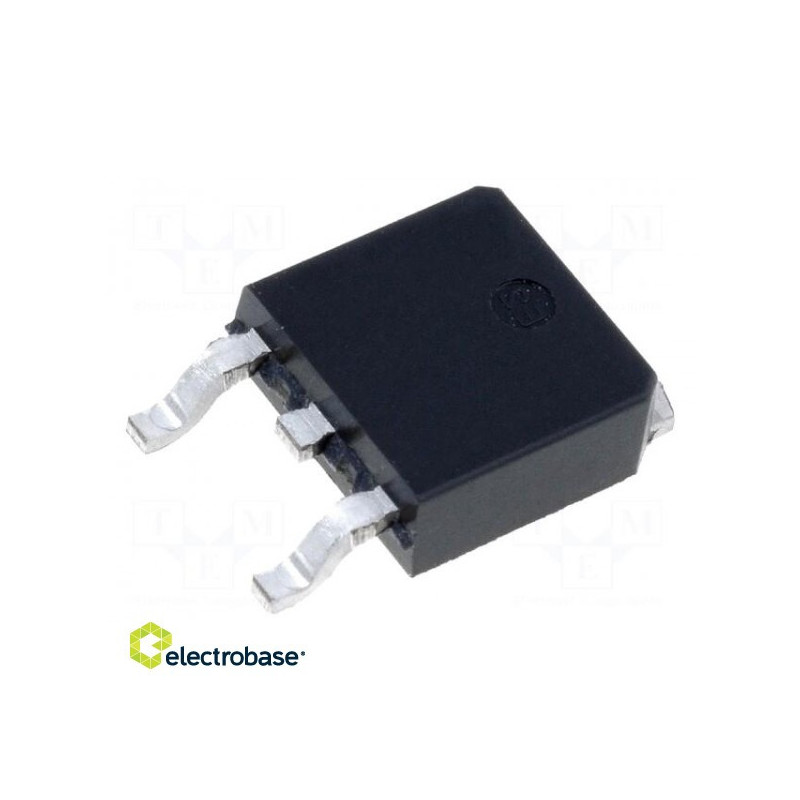 Tranzistorius: N-MOSFET vienpolis 55V 42A 110W DPAK
