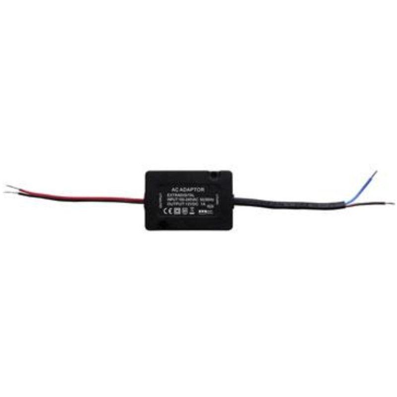 Hermetic power supply 12V, 1A, 12W, Protection class: IP67