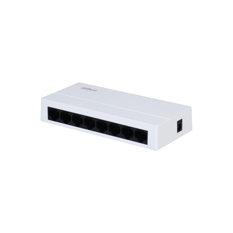 DAHUA 8 prievadų darbalaukio gigabito eterneto komutatorius DH-PFS3008-8GT-L-V2