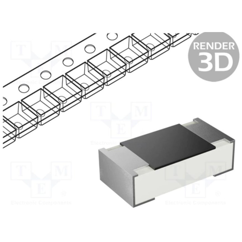 Resistor: thick film SMD 1206 51? 0.25W ±1% -55÷125°C