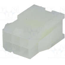 Plug wire-wire male N42G 4.2mm PIN: 6 600V Locking: latch, N42G-06