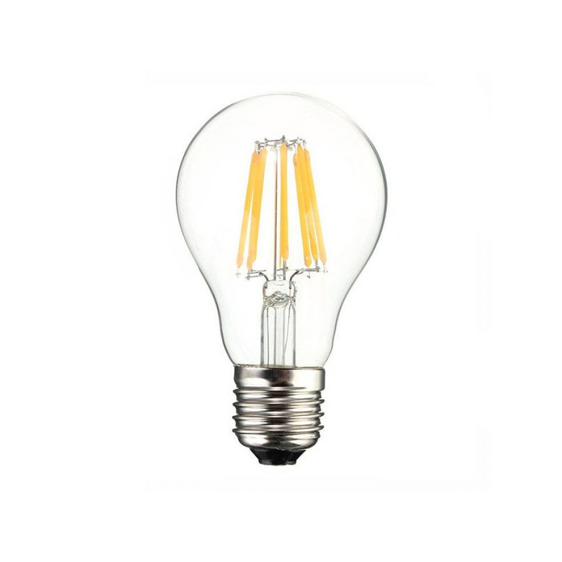 A60 LED kaitrinė lemputė FL-A60-70111 7W 806lm 300° E27 3000K 220-240V