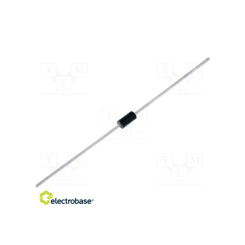 Diode: rectifying THT 400V 1A Ammo Pack Ifsm: 30A DO41