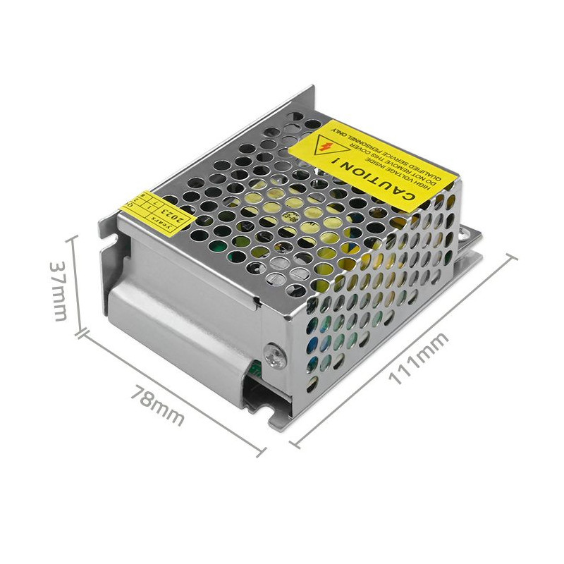 12 V 60 W LED valdiklis - maitinimo šaltinis, IP20, 5 A, Qoltec