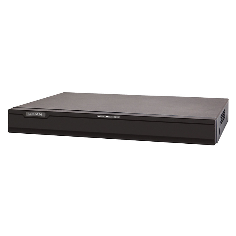 16 kanalų vaizdo įrašymo įrenginys, 5 MP įrašymas, 2 HDD, VGA, HDMI, 1 garso kanalo įvestis / išvestis, 8x100M PoE+