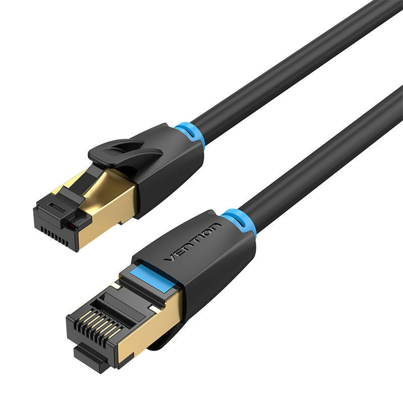 Vention Flat Cat.8 PatchCable 1M Black