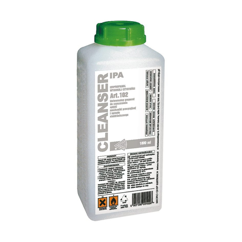 Izopropilo alkoholio valiklis - valiklis IPA 1l. MICROCHIP ART.102