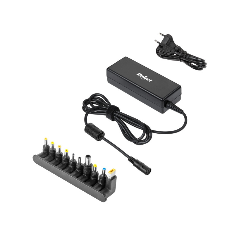 Universalus kompiuterio maitinimo adapteris 90 W, 18,5–20 V, 10 kištukų, + maitinimo laidas