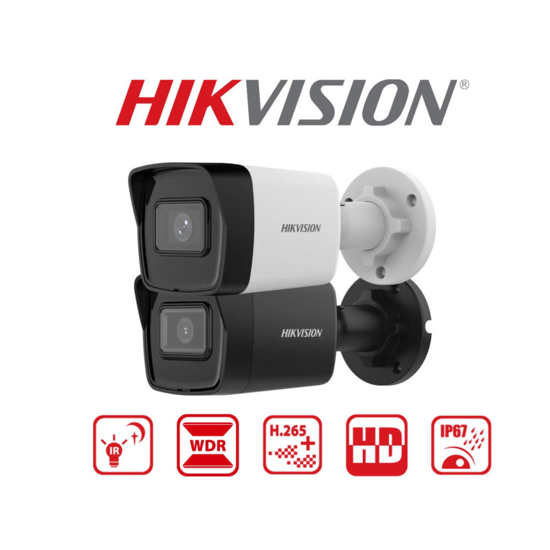 DS-2CD1043G2-I: 4MP: Mini kulkinė kamera: HIKVISION