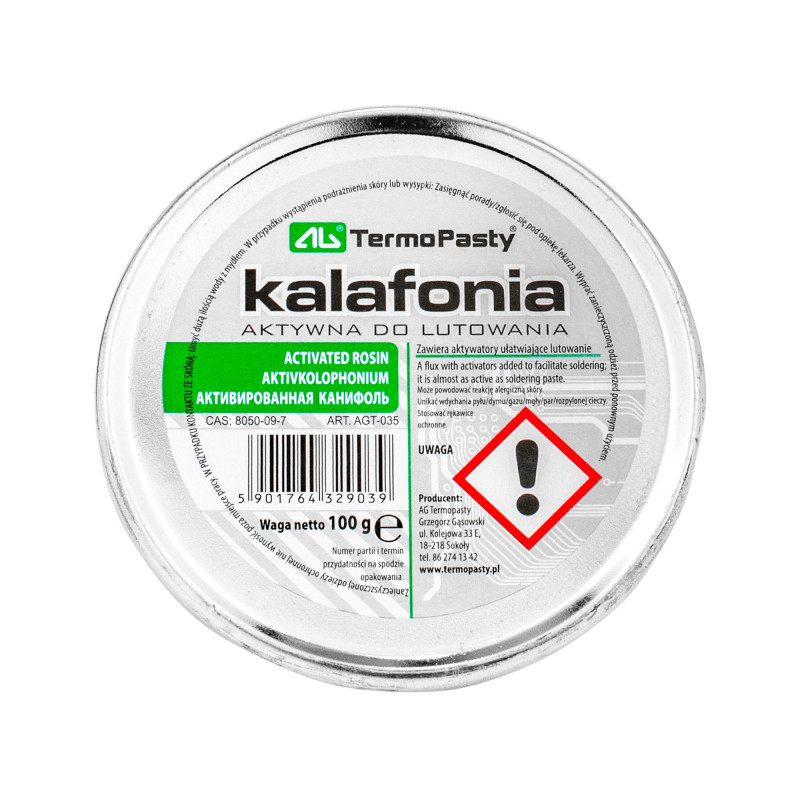 Litavimo kanifolija 100g AG AGT-035