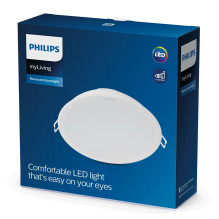 PHILIPS MESON 125 12,5 W 900 lm 3000 K WH įleidžiamas lubinis LED šviestuvas