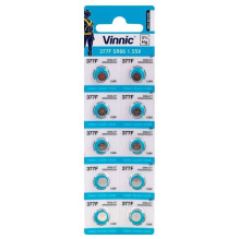 377 Vinnic sidabro oksido SR626 baterijos 10 vnt. pakuotėje.