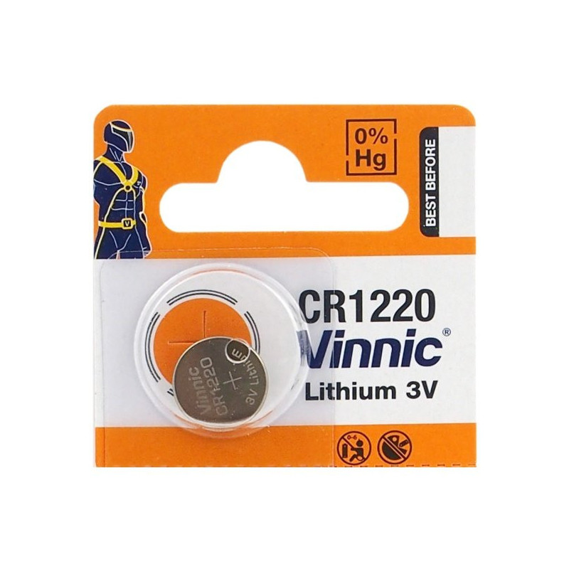 CR1220 batteries Vinnic lithium - 1 pc. in a package.