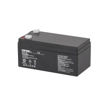 12V 3.3Ah battery ::Gel (GEL) : VRLA :: Terminal type T1 (4.75mm), VIPOW