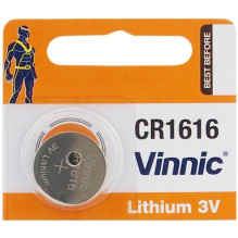 CR1616 batteries Vinnic lithium - 1 pc. in a package.