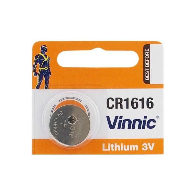 CR1616 batteries Vinnic lithium - 1 pc. in a package.