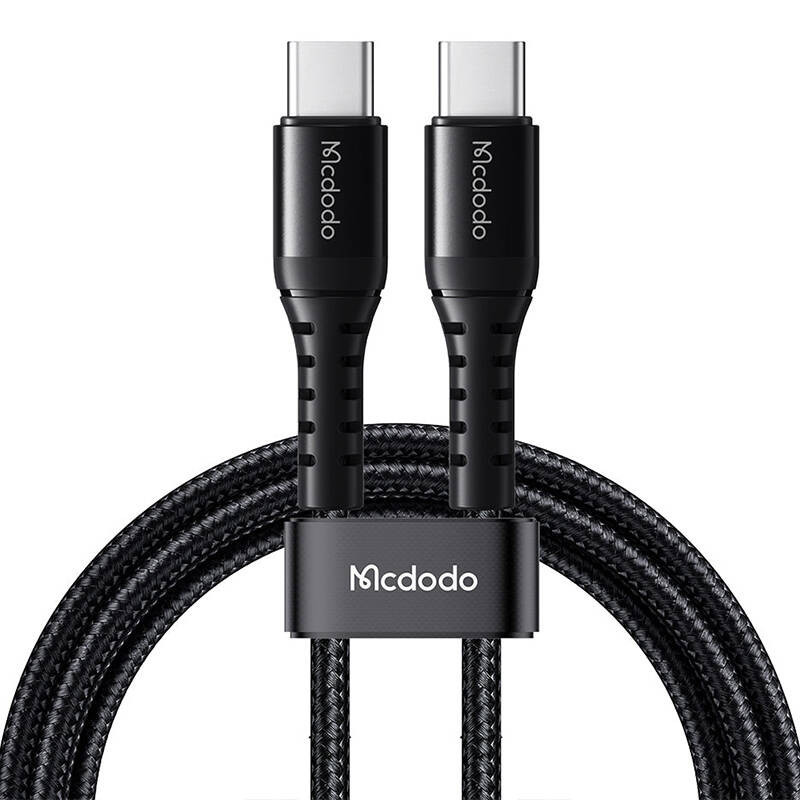 USB-C į USB-C 60W duomenų perdavimo kabelis 0,2 m