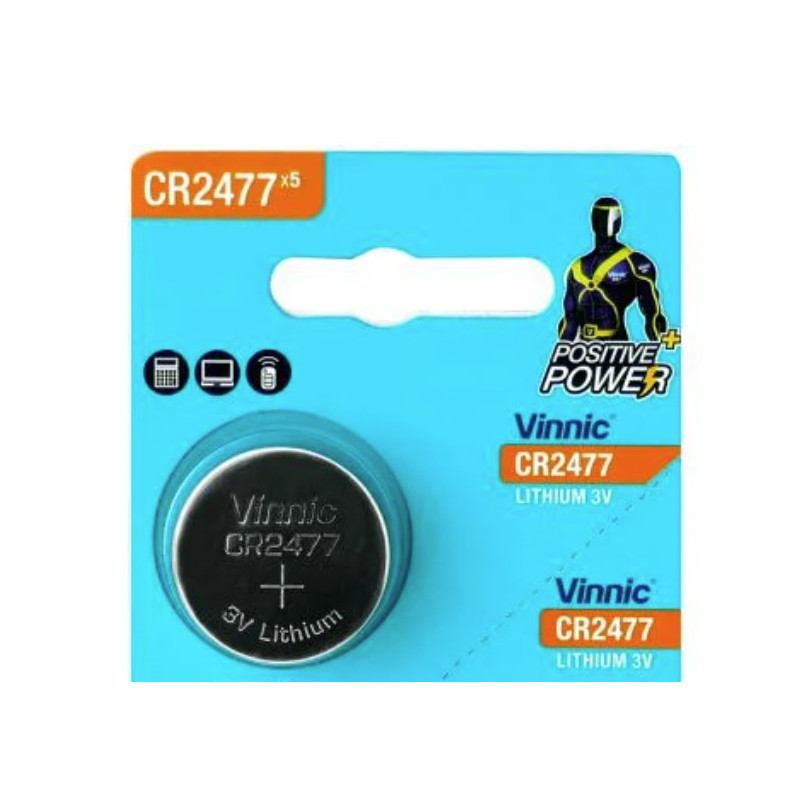 CR2477 batteries Vinnic lithium - pack of 1 pc.