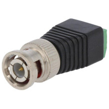 BNC male, adapter terminal...