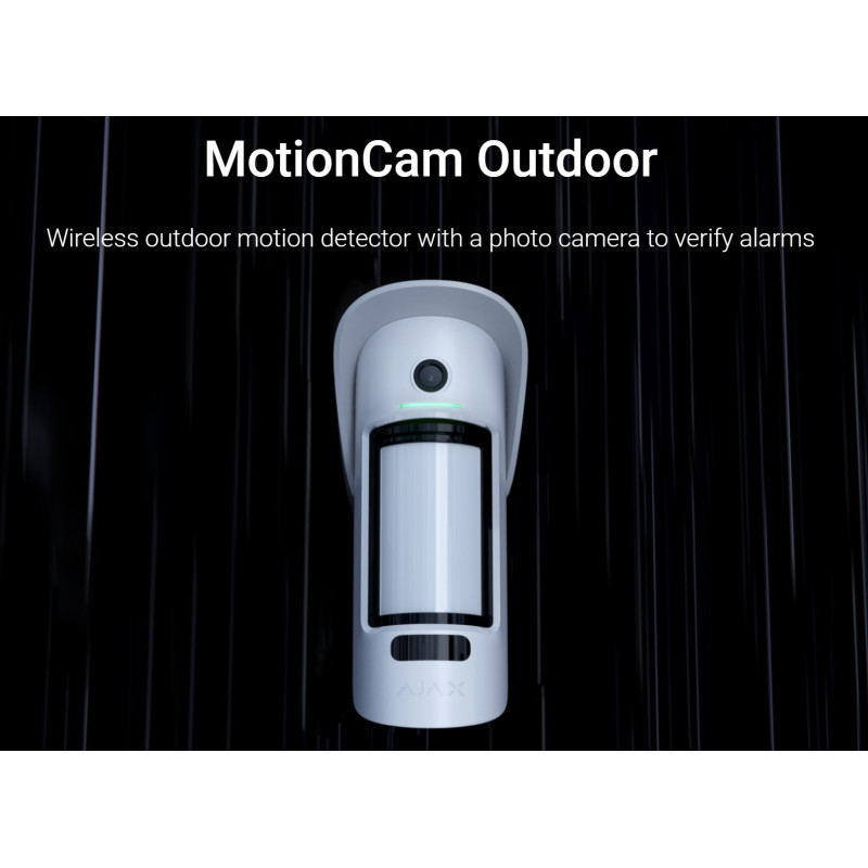 DETECTOR WRL MOTIONCAM / OUTDOOR PHOD WHITE 36660 AJAX