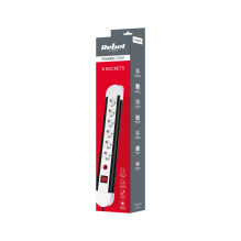 Electrical Extension Cord 6 sockets with switch 1.5m