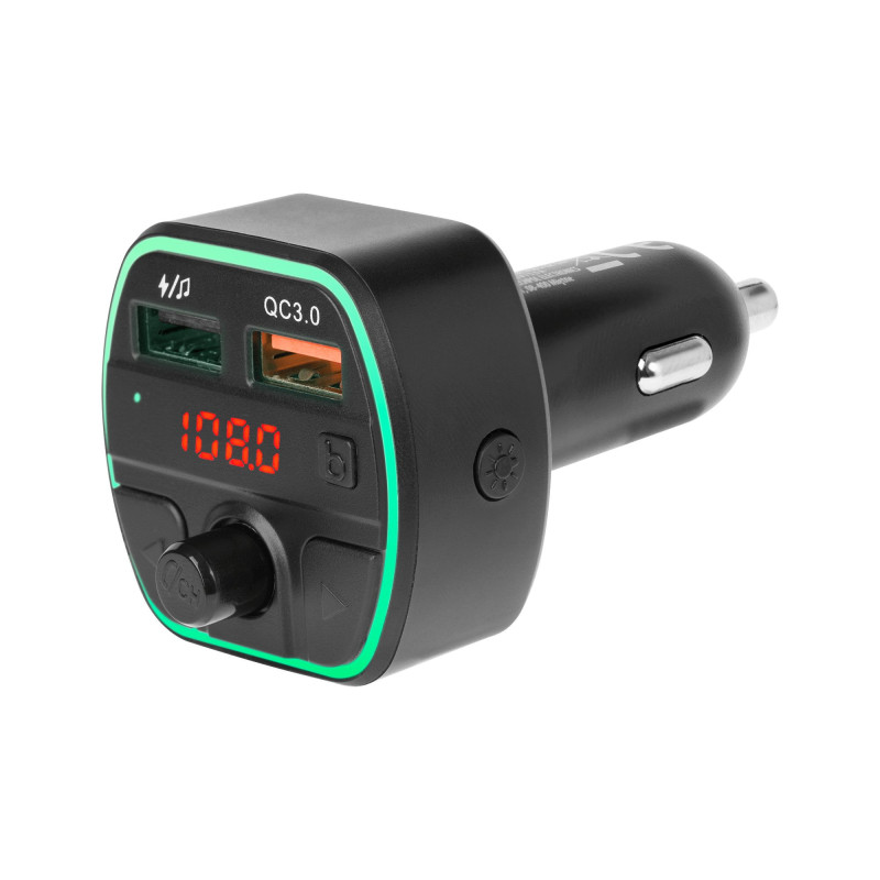FM car transmitter, Bluetooth 5.0, USB