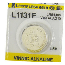 G10 battery Vinnic Alkaline LR1130 / 189 without packaging 1 pc.
