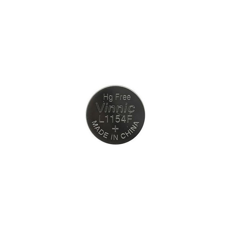 Baterija Vinnic G13 / AG13 / L1154 / LR44 / 157 / V13GA / RW82 / A76 šarminė 1 vnt.