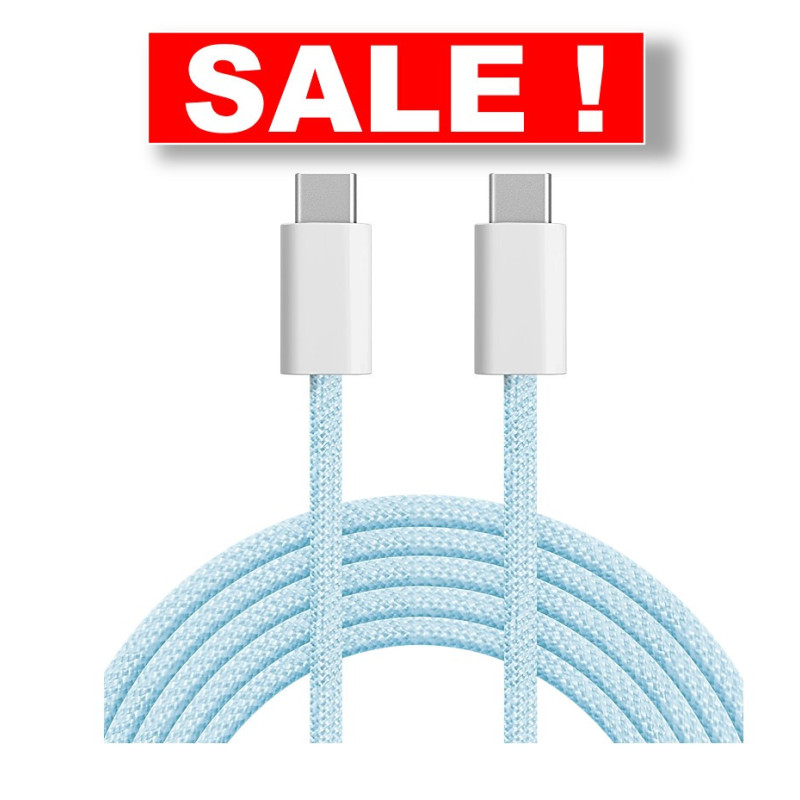 100 W patvarus jungties laidas USB-C - USB-C, 1,5 m, KrugerMatz