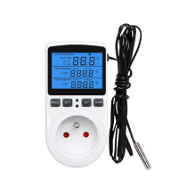 Multifunctional Thermostat with external waterproof temperature probe (cable length 150cm)