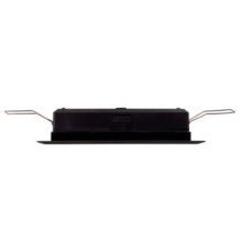 Black recessed frame for...