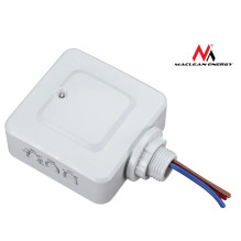 Microwave motion detector, 8-20m, 360?, IP20, White, Maclean MCE137