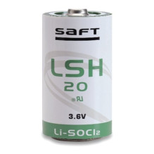 D tipo baterija 3,6 V SAFT...