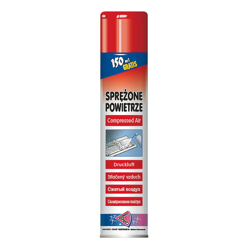 Compressed air 800ml - cylinder MICROCHIP ART.016