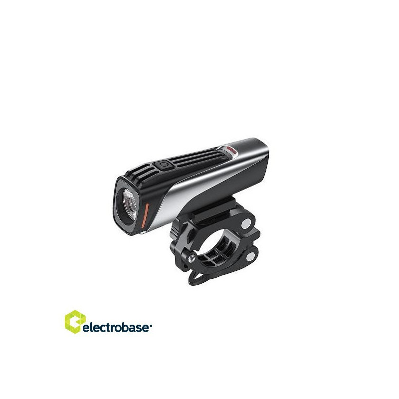 Dviračio priekinis žibintas 1000lm, LED, USB, IPX5