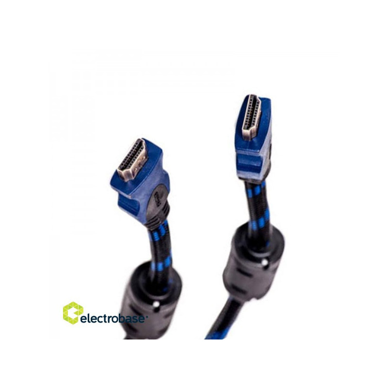 HDMI laidas - HDMI, 7 m, 1.4 versija, nailonas