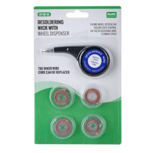 Desoldering copper tape 1.00mm complete with auxiliary housing, Length 1.5m, Set of 4 tapes