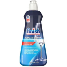 „Finish Shine Rinse Aid“, blizgesio ir skalavimo priemonė – nuo vandens dėmių, 400 ml