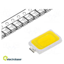 LED SMD 5730 white neutral 58÷63lm 3800-4250K 120° 150mA