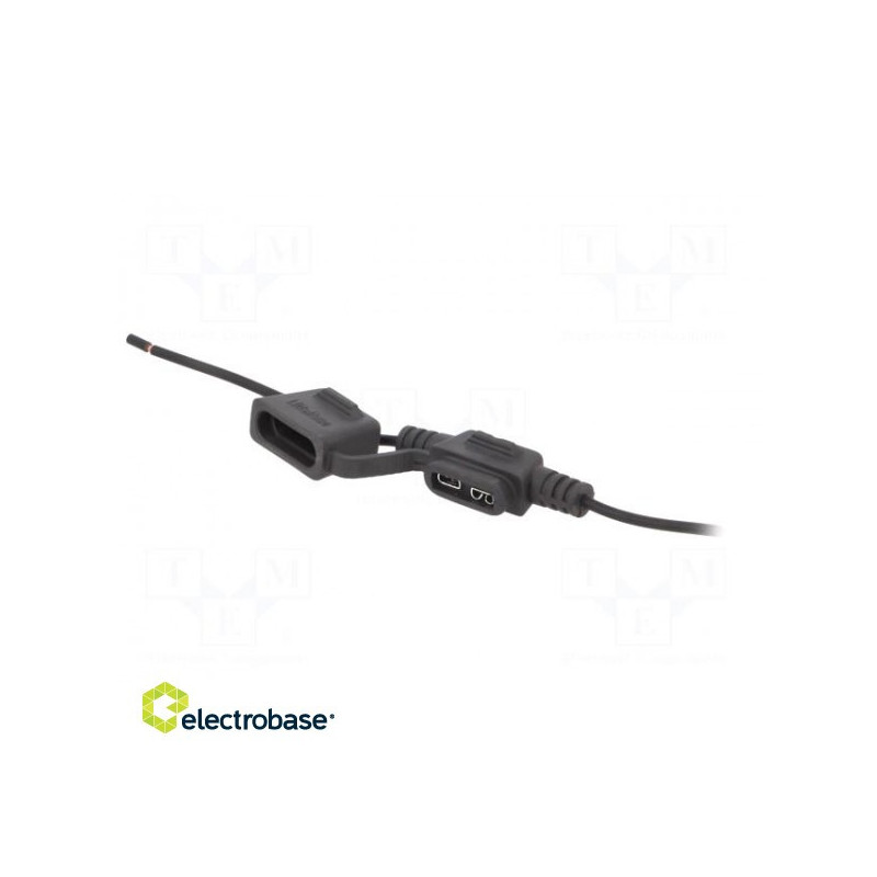 Fuse acces: fuse holder 19mm 20A 32V Fuse: automotive ATO