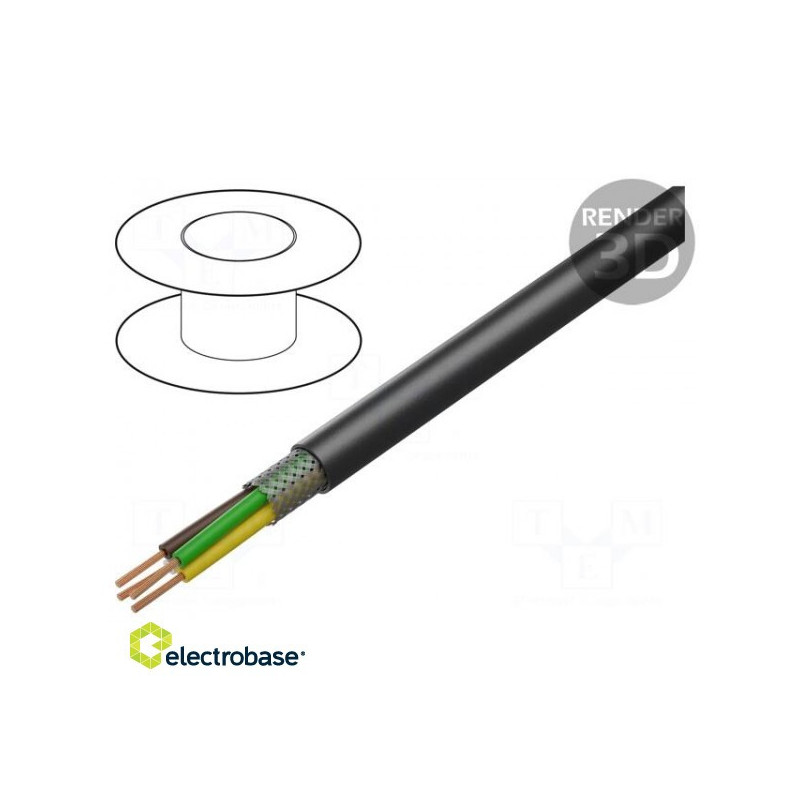 Laidas, LiY-CY, 2x0,14 mm², ekranuotas, alavuoto vario pynimas, PVC, juodas