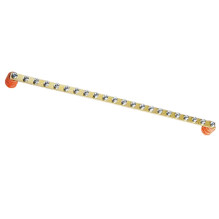 Grounding rail with screws...