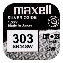 303 battery 1.55V Maxell...