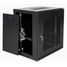 18U 19\'\' prie sienos montuojama spintelė / 600 x 450 mm / juoda / nesurinkta