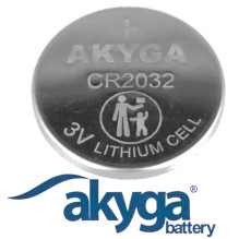 CR2032 baterija 3V Akyga...