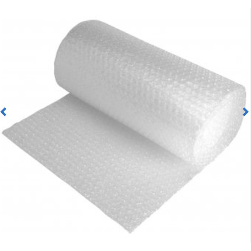 Burbulinė plėvelė, 0,5 m x 100 m, 60 g/m2, 2 sluoksniai, skaidri