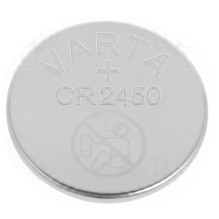 Baterija: ličio, 3V, CR2450, moneta, Ø24x5mm, 590mAh