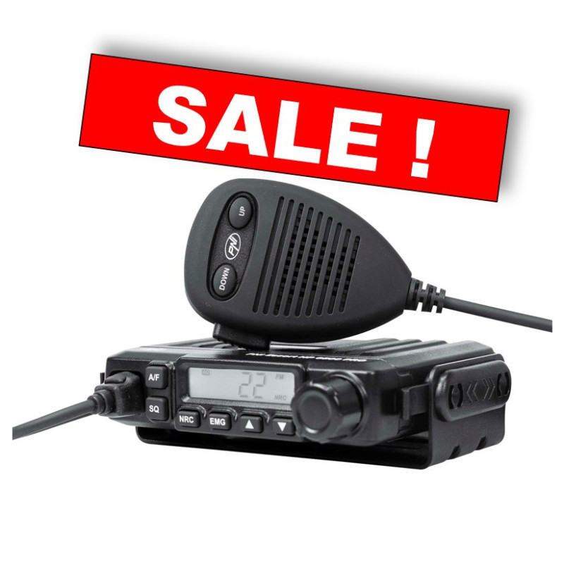 CB radio Escort HP 6500 PRO, multi-standard, VOX, NRC, 4W, AM-FM, 12V, SQ, ASQ