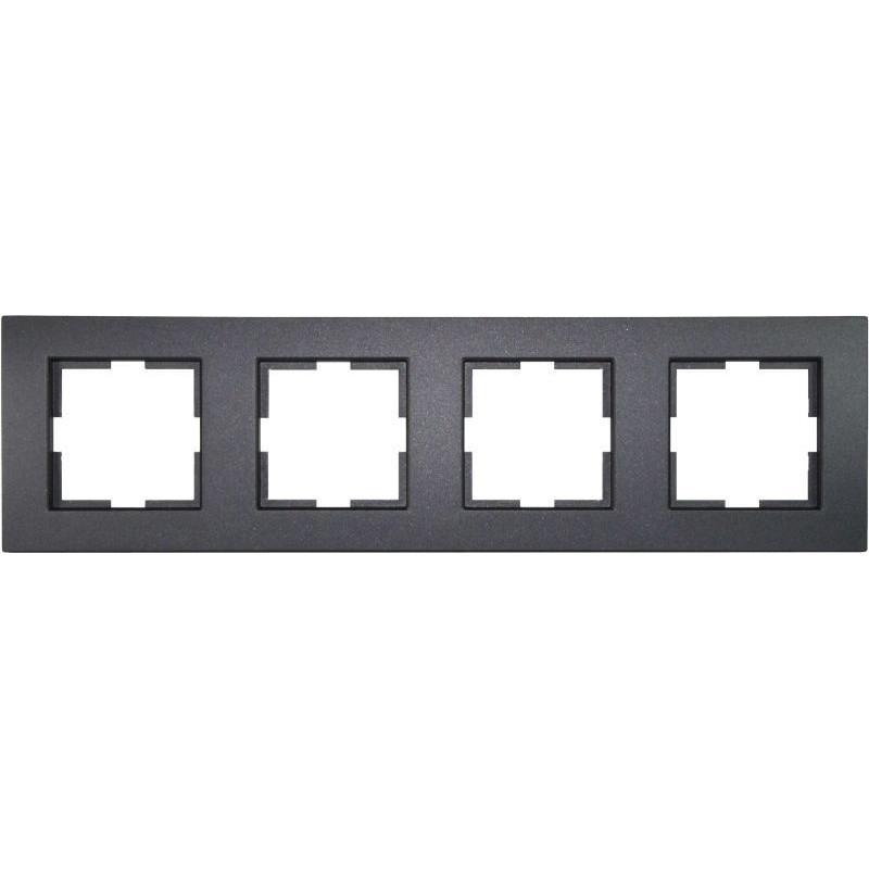 Frame 4-seater black Karre NOVELLA Viko by Panasonic