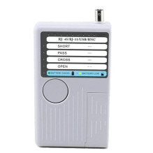 Cable tester - RJ11, RJ45, USB and BNC connectors, Distance up to 450m